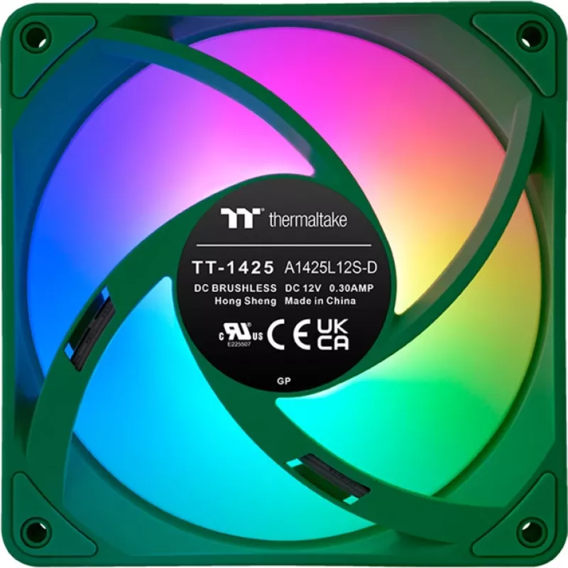 Ventilator Thermaltake CT140 EX ARGB Sync 14 cm groen 3 stuks 500-1800 tpm