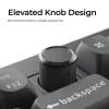 Mechanisch Full-size (100%) toetsenbord Keychron V6 Ultra 8K — QWERTY, Bluetooth, RGB-LED, zwart