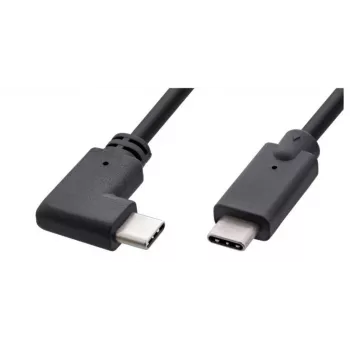 Microconnect USB3.1CC1RA USB-kabel USB 3.2 Gen 2 (3.1 Gen 2) 1 m USB-C zwart