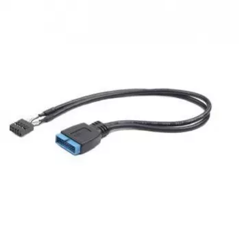 Gembird Cablexpert CC-U3U2-01 interne USB 2.0 naar USB 3.0 19-pin header-kabel, 0,3 m