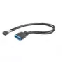Gembird Cablexpert CC-U3U2-01 interne USB 2.0 naar USB 3.0 19-pins headerkabel, 0,3 m