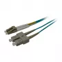 Synergy 21 15m OM3 LC - SC - 15 m - OM3 - LC - SC - stekker/stekker - blauw