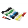 Kabelbinders LogiLink KAB0019 nylon zwart blauw groen rood wit