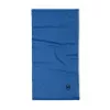 Buff Merino Lightweight Jr Solid merinowollen halswarmer voor kinderen, blauw