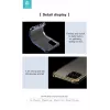 Hoes Devia Soft Case voor iPhone 12 mini – zwart, schokbestendig met glitterafwerking