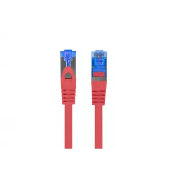 LANBERG PATCHCORD S/FTP CAT.6A 0.5M ROOD LSZH