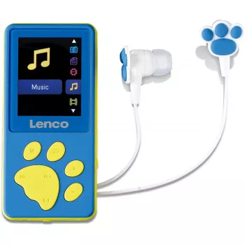 Lenco XEMIO-560BU MP3-/MP4-speler 8 GB blauw (XEMIO-560BU)