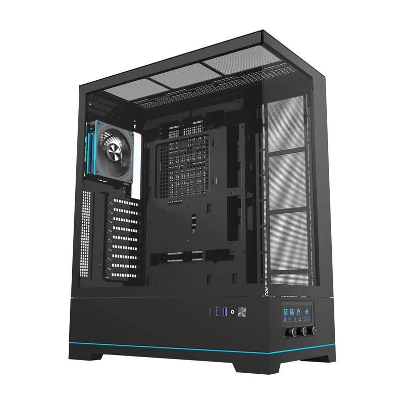 Computerbehuizing darkFlash DY451L PRO zwart ATX zwart