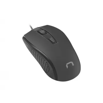Natec optische muis HOOPOE 2 1600 DPI, USB, zwart