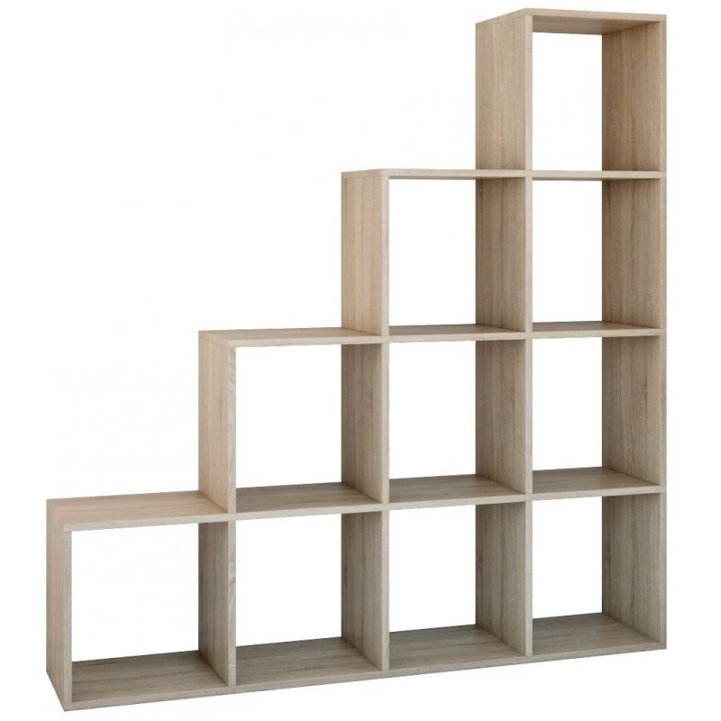 Topeshop STEP SONOMA 4X4 boekenkast voor de woonkamer