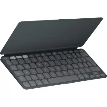 LOGITECH Keys-To-Go 2 voor iPad, iPhone, Mac en Apple TV draadloos toetsenbord grafiet