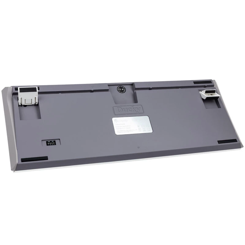 Ducky One 3 TKL Mist grijs toetsenbord gaming USB Duits