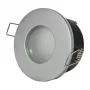 Synergy 21 LED-retrofit GU10 / GX5,3 plafondinbouwset IP65 zilver