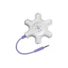 Belkin F8Z274BT - groen - wit - 1x 3,5mm - 5x 3,5mm - male - female