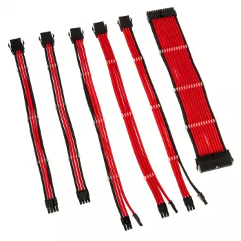 Kabelverlengingsset Kolink Core Adept Rood 0,35 m 6 stuks