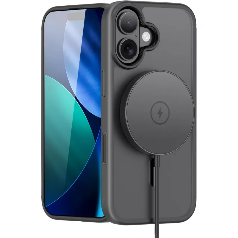 nevox StyleShell Invisio - iPhone 17 6.3 compatibel met MagSafe zwart (2542)