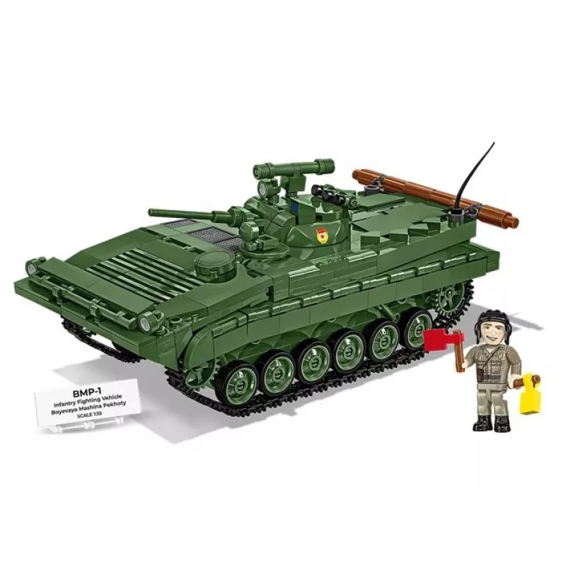 Constructieset Cobi Blocks BMP-1 758 onderdelen – schaalmodel bouwstenen