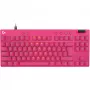 Logitech G PRO X TKL RAPID toetsenbord gaming USB QWERTY roze tenkeyless