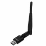 Lanberg NC-0150-WE Mini USB-wifi-adapter N150, 150 Mbit/s, 1 externe antenne, zwart