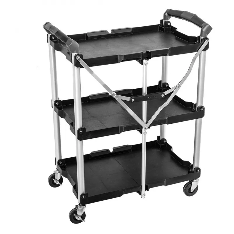 Opvouwbare steekwagen 75 kg met organizer