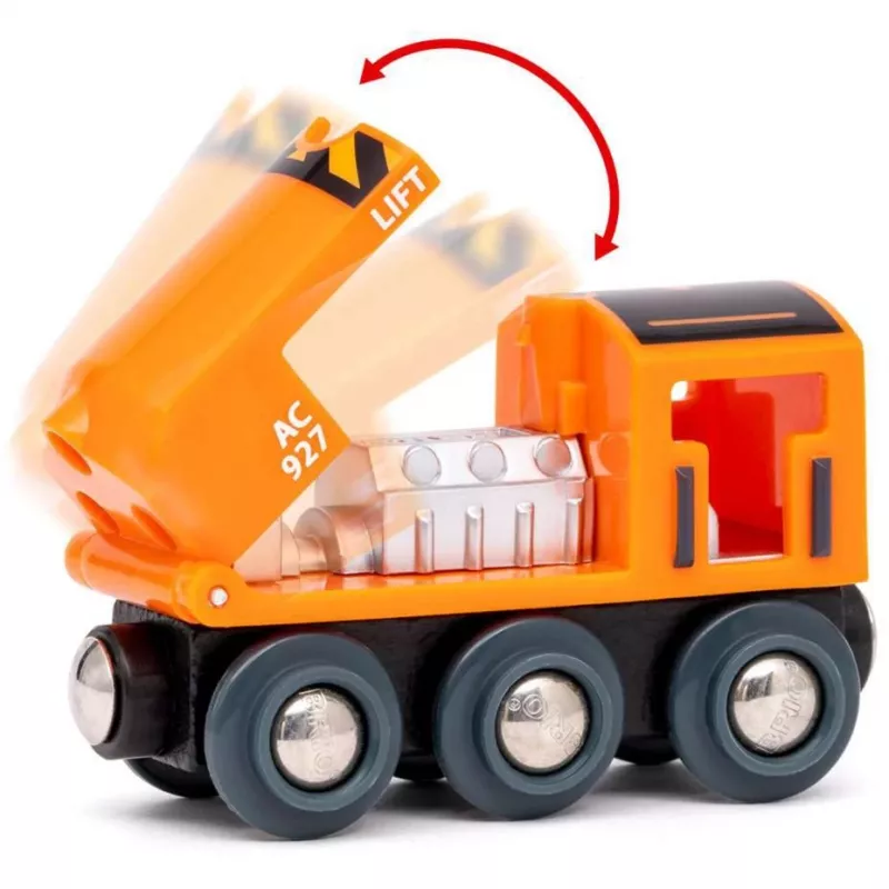 Brio World goederentrein startset met kraan