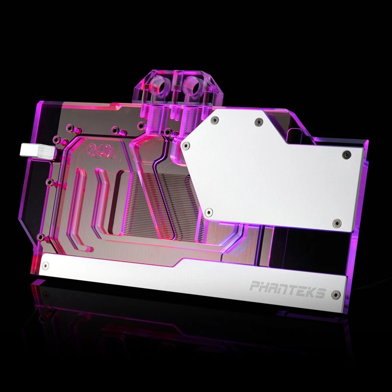 PHANTEKS Glacier G40 RTX 4090 waterblok met backplate voor MSI, D-RGB - wit