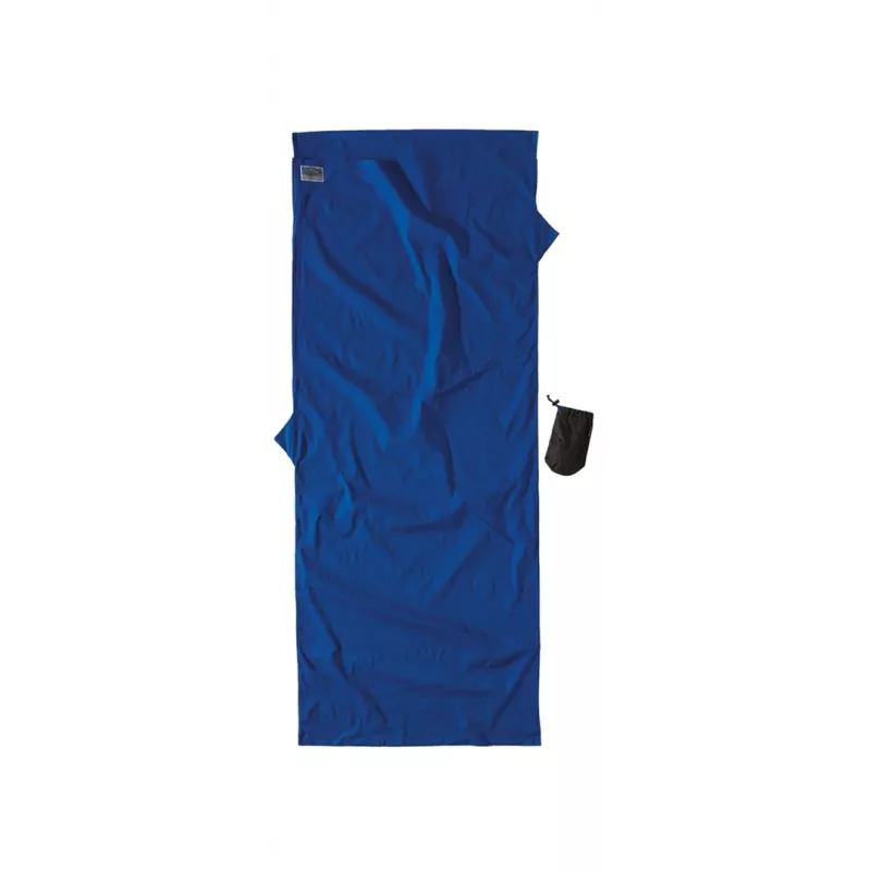 Cocoon TravelSheet rechthoekige slaapzak katoen blauw