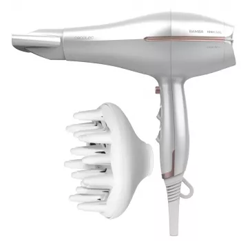 Cecotec haardroger | IoniCare 5300 Maxi Aura | 2200 W | aantal temperatuurstanden 3 | ionenfunctie | diffuseropzetstuk | wit