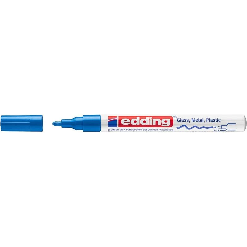 Marker Edding 751 blauw