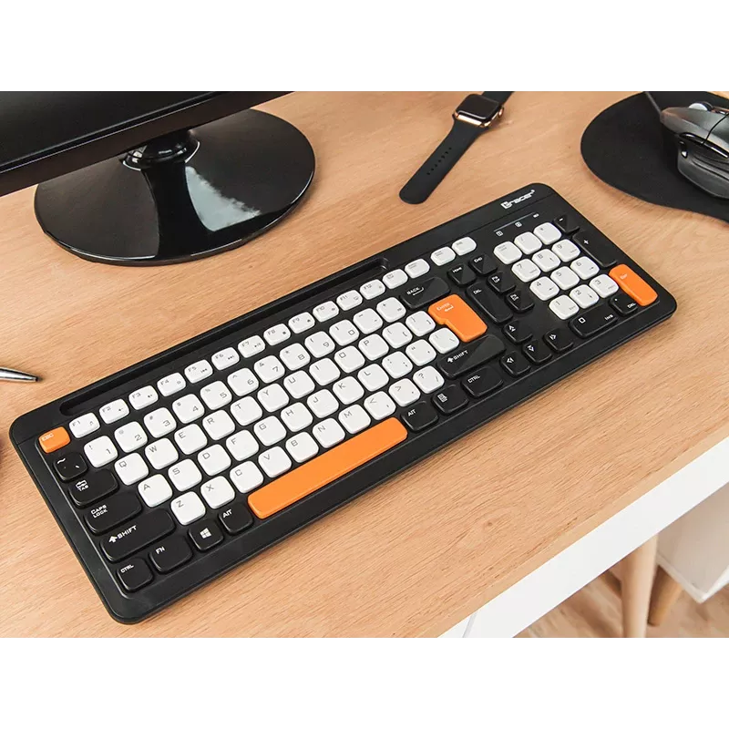 Tracer Greg RF draadloos toetsenbord, 2,4 GHz, volledig formaat, zwart