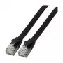 Efb K5545SW.0,15 Ethernet-patchkabel zwart