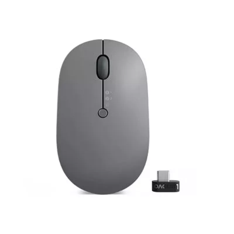 Lenovo Go draadloze multi-device muis kantoor beide handen RF Wireless + Bluetooth + USB Type-A optisch 2400 DPI