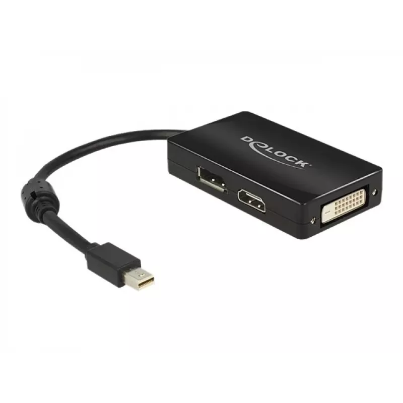 Kabel DeLOCK 0,16 m DisplayPort HDMI DVI Mini DisplayPort