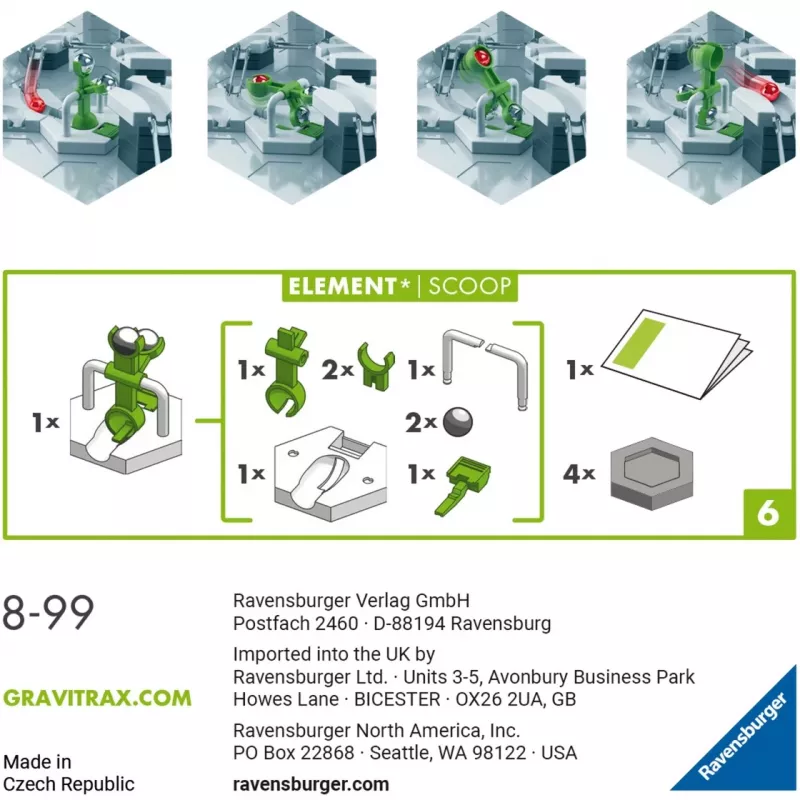 Ravensburger GraviTrax element scoop accessoire voor activiteitenspeelgoed (22418)