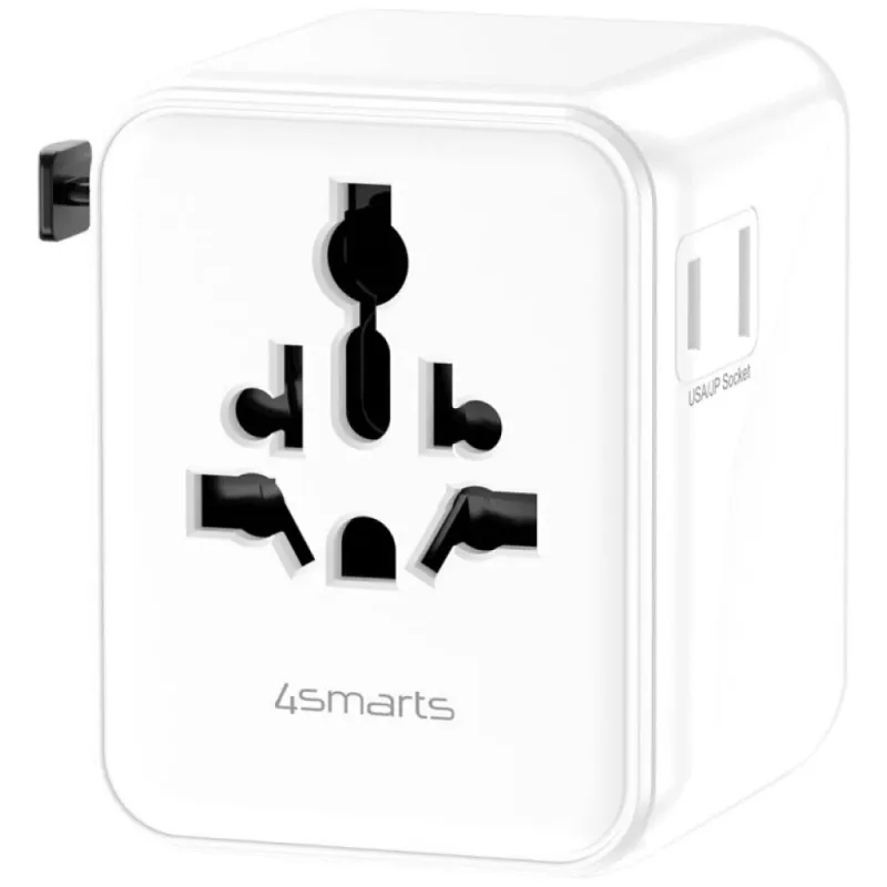 Reisadapter 20W GaN Nomad 2xUSB-C + 1xA