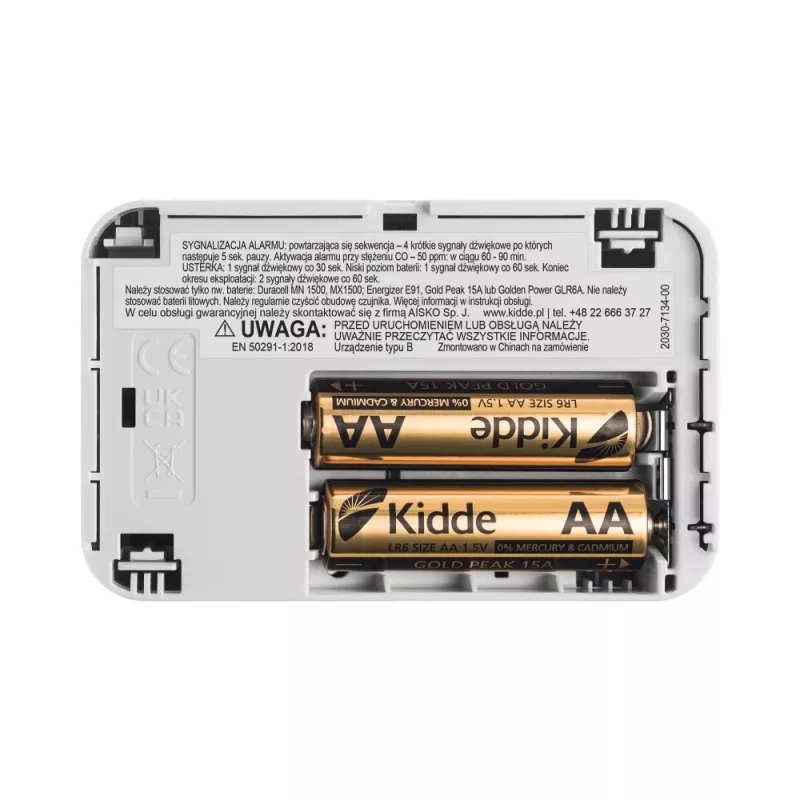 Kidde koolmonoxidemelder 2030-DCR