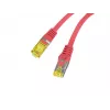 Netwerkkabel Lanberg PATCHCORD KAT.6A S/FTP LSZH CU 1M rood
