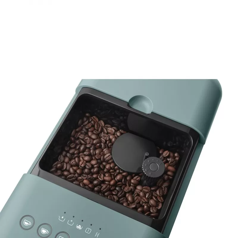 Smeg Collection espressomachine BCC13EGMEU smaragdgroen
