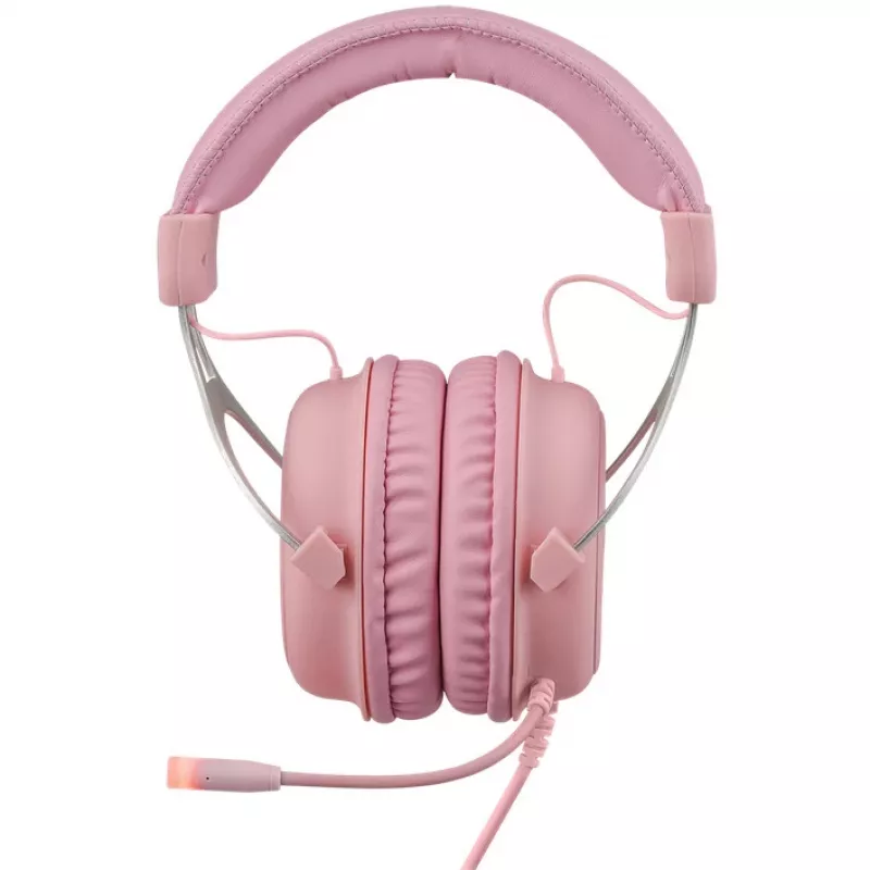 Deltaco GAM-030-P hoofdtelefoon en headset bedraad hoofdband gaming USB Type-A roze (GAM-030-P)