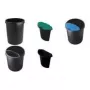 Helit H6106234 afvalbak rond kunststof blauw (H6106234)
