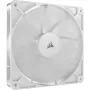 Corsair RS140 PWM behuizingsventilator, 140 mm, 36 dB, enkele verpakking, wit