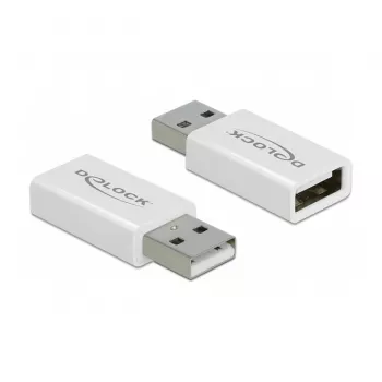 USB 2.0 adapter DeLOCK 66530 Type-A stekker naar bus datablokkeerder