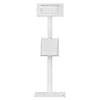 Tablet-vloerstandaard MACLEAN MC-476W in hoogte verstelbaar, universeel compatibel voor tablets
