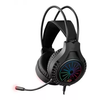 Bedrade gaming-koptelefoon ESPERANZA EGH5000 — over-ear, USB 2.0, 20–20.000 Hz, 32 Ω, 105 dB, 1,5 m kabel, zwanenhalsmicrofoon