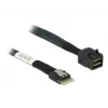 DeLOCK SAS-kabel 85081 0,5 m slank SAS SFF-8654 Mini SAS HD SFF-8643