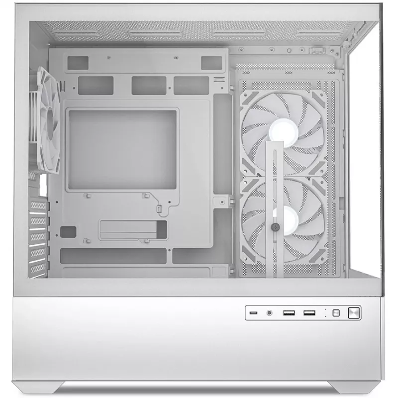 PC-behuizing Sharkoon MK6 RGB midi tower wit