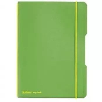 Schrift Herlitz 11361540 A6 40 blad groen geel
