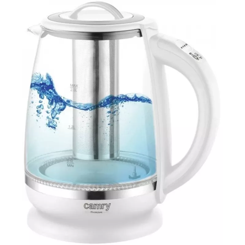 Elektrische waterkoker CAMRY CR 1290w wit