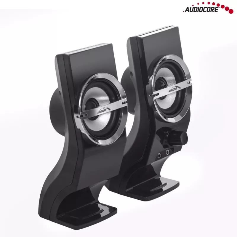 Audiocore AC805 stereoluidspreker 2.0 pc 6W zwart