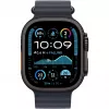 Band Apple 49mm Navy Ocean Band Extension zwart titanium finish